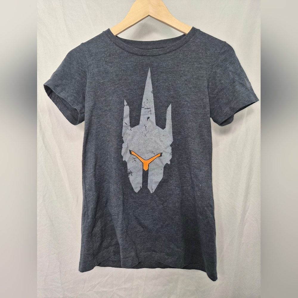 Overwatch Blizzard Official Graphic Tee Women's Medium Gray